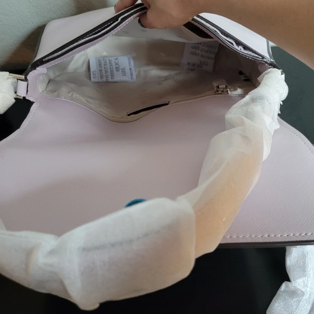 Kate  spade Staci  Saffiano leather flap crossbody bag - Picture 11 of 14